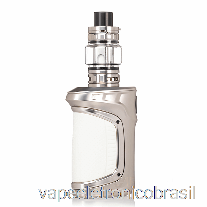 Vape Recarregável Smok Mag-18 230w Starter Kit Bege Branco